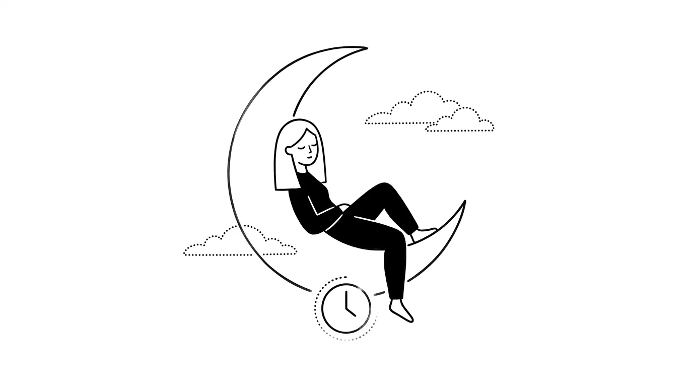 黑夜才是我的白天：睡眠相位后移，以及给 ADHD 大脑的“不痛苦入睡仪轨” · 封面图