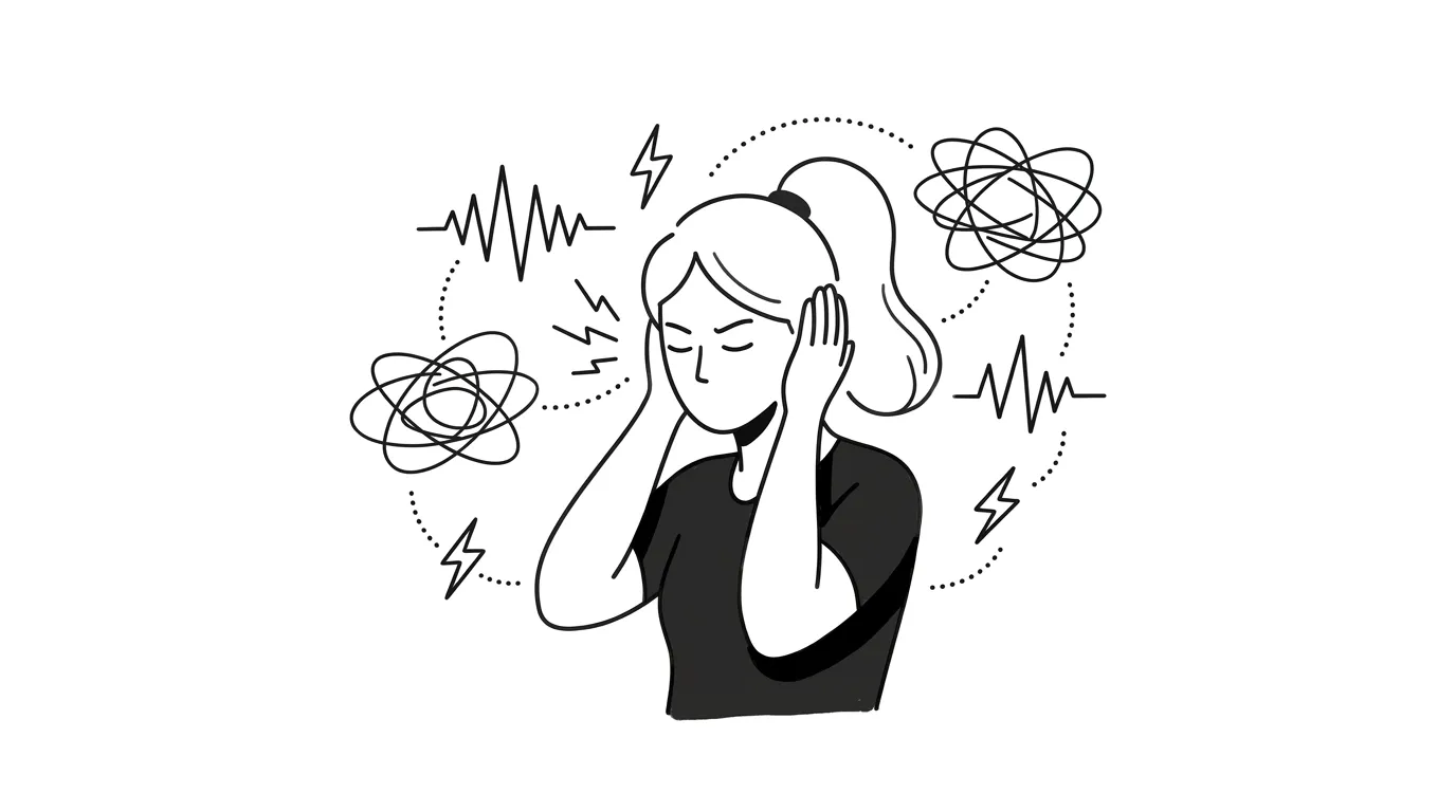 当世界的声音太吵：ADHD 与高敏感大脑的 3 个物理级「感官降温舱」 · 封面图
